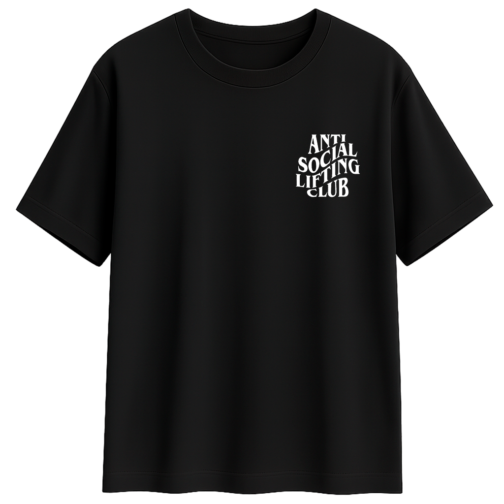 Футболка Anti Social Lifting Club (спереди)